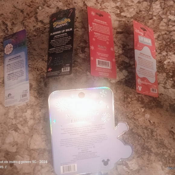 Disney Assorted Lip Balm Set - Red, Blue, White - Picture 5 of 6